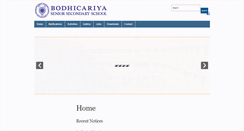 Desktop Screenshot of bodhicariya.org